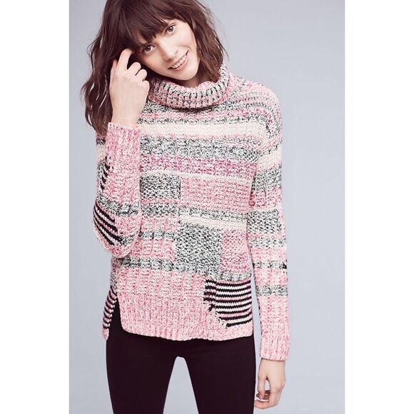 Anthropologie‎ cashmere blend turtleneck sweater - Picture 1 of 1